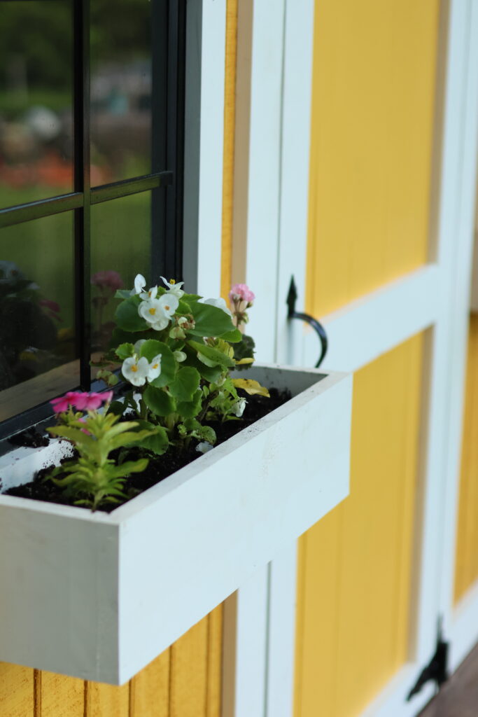 Playhouse Window Flowerbox